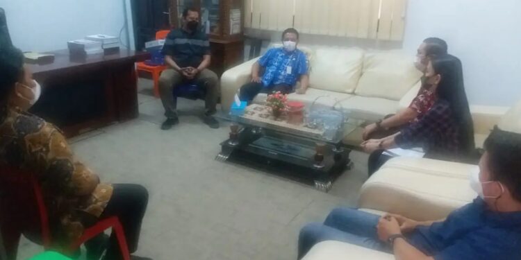 Setwan Kotamobagu Terima Kunjungan Plt Sekretaris DPRD Provinsi Sulut