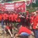 Pembangunan Sekretariat DPC PDIP Dimulai, Mekal Jelaskan Filosofi Menanam Pohon