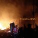 Asal Api Dari Bagian Belakang, Mapolres Kotamobagu Ludes Terbakar