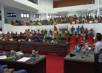 Terima Aksi Demo Pedagang, Ketua Mekal Jamin Tak Hapus Pasar Serasi