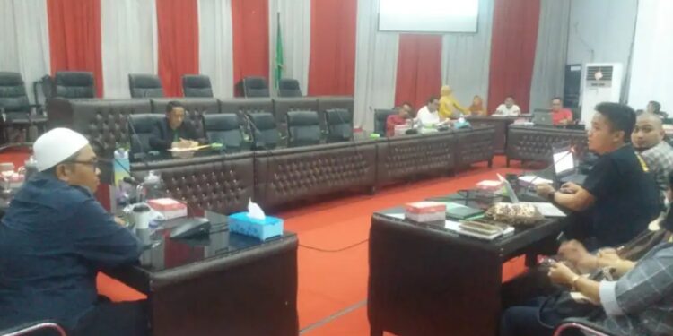 Bahas LP2B, DPRD Kotamobagu Gelar Rapat Bersama Pemkot Kotamobagu