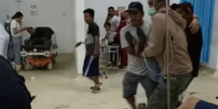 Pelaku Pembacok Belasan Warga Kotamobagu, Sekarat di RSUD Kotamobagu
