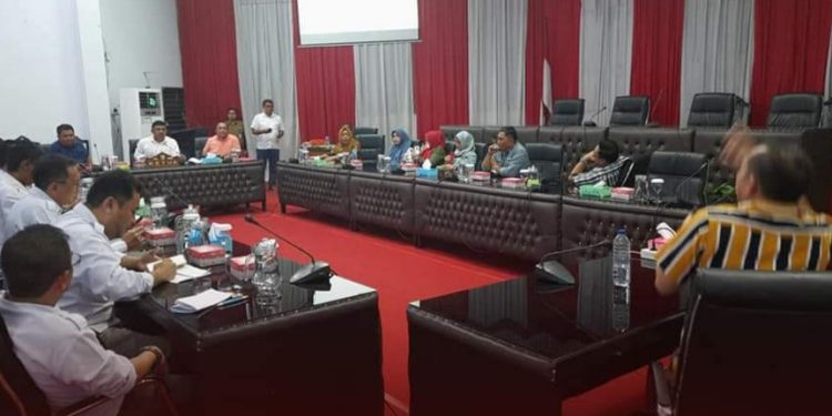 Bahas Tahapan Pemilu, Ketua Meiddy Pimpin Audience Bersama KPU dan Bawaslu Kotamobagu