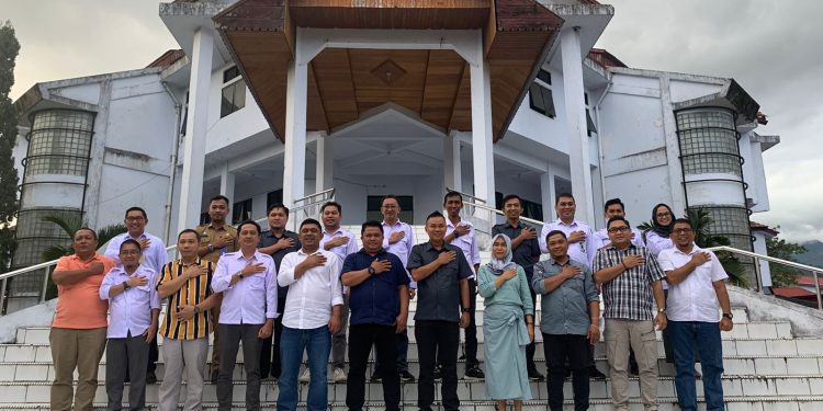 Bahas Tahapan Pemilu, Bawaslu dan KPU Datangi Kantor DPRD Kotamobagu