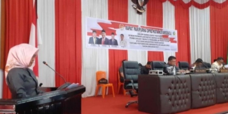 Ranperda Pelaksanaan APBD 2021 Disepakati Bersama Pada Paripurna Tingkat II