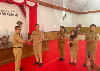 Sekwan Adati Terima Amanah Plt Assisten III Kotamobagu