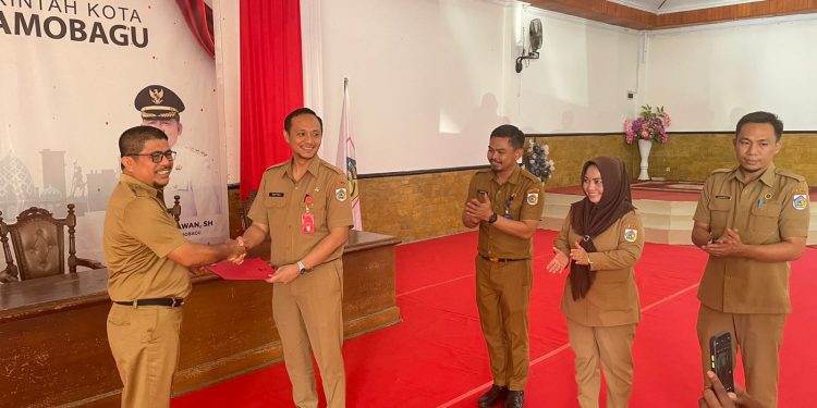 Sekwan Adati Terima Amanah Plt Assisten III Kotamobagu