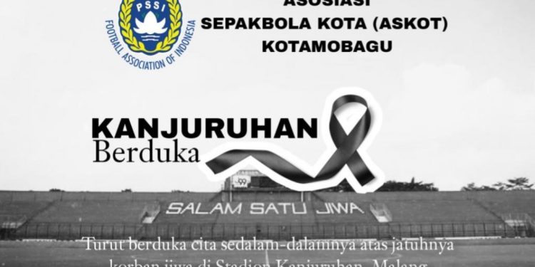Prihatin Tragedi Kanjuruhan, Ketua ASKOT PSSI Kotamobagu Mekal Ucapkan Belasungkawa