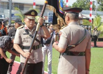 Terima Pataka Polda Sulut Dari Kapolda Lama, Ini Kata Irjen Pol Setyo Budiyanto