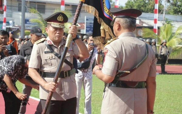 Terima Pataka Polda Sulut Dari Kapolda Lama, Ini Kata Irjen Pol Setyo Budiyanto