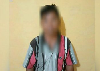 Polsek Lirung Tahan Terduga Pelaku Pencabulan Bocah Berusia 7 Tahun
