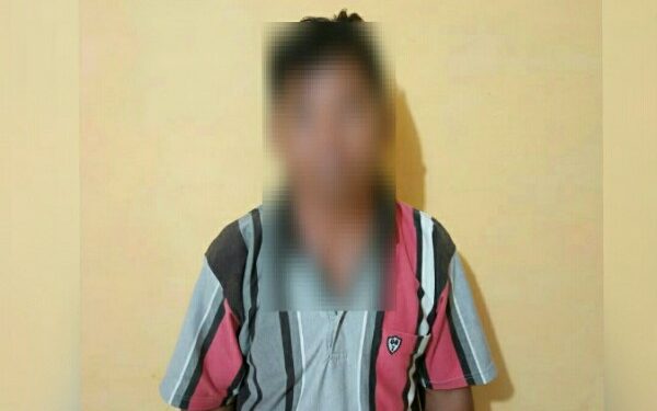 Polsek Lirung Tahan Terduga Pelaku Pencabulan Bocah Berusia 7 Tahun