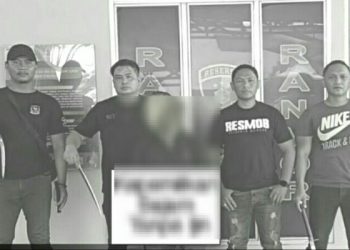 Polisi Tangkap Pelaku Keributan dengan Sajam di Desa Tikela Tombulu