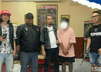 Bawa Pedang Samurai, Roy Diamankan Tim ROTR Polresta Manado