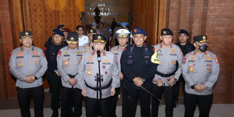 Polri Gelar Latihan Pengamanan KTT G20 di Bali