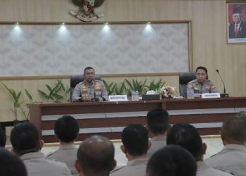 Arahan Wakapolda Sulut kepada Perwira Sespimmen 62, Sespimma 47 dan SIP 51