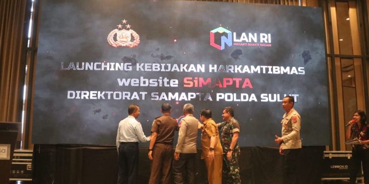 Kapolda Sulut Launching Website Simapta dan Buka FGD Harkamtibmas Terintegrasi