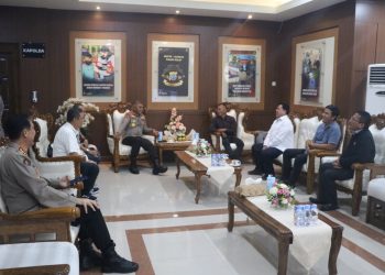 Tingkatkan Kemitraan dan Sinergitas, Kapolda Sulut Terima Kunjungan Pengurus PWI