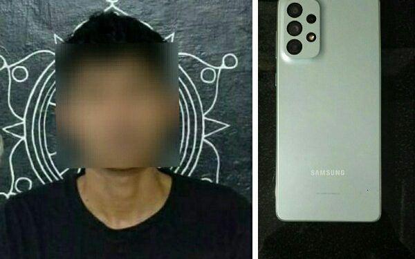 Diduga Nekat Curi HP saat Korban Tertidur, CL Ditangkap Tim Resmob Polres Bitung