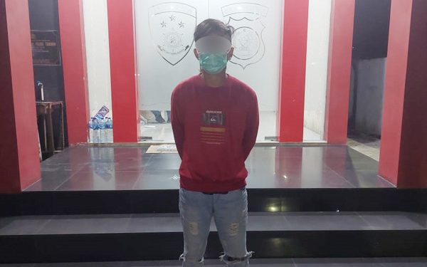 Tim Buser Polres Tomohon Amankan Pelaku Penganiayaan dengan Gunting di Kolongan