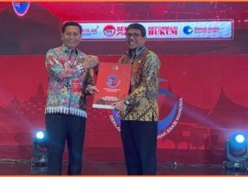 Empat Dari 15 Daerah Se-Sulut. Kotamobagu kembali Raih Penghargaan Kota Peduli HAM 2021