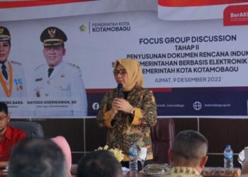 Walikota Buka FGD Tahap Akhir Dokumen Rencana Induk SPBE Pemkot Kotamobagu