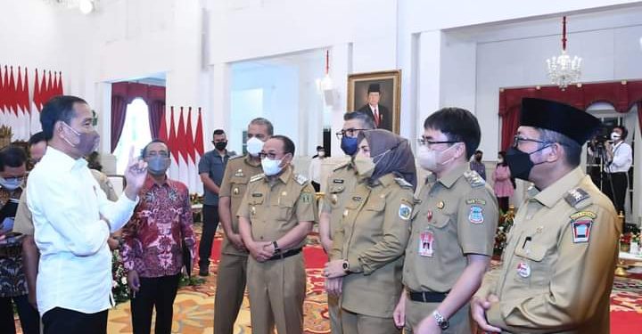 Hadiri Undangan Rapat Di Istana Negara, Walikota Tatong Bara Terpilih Temui Presiden Jokowi