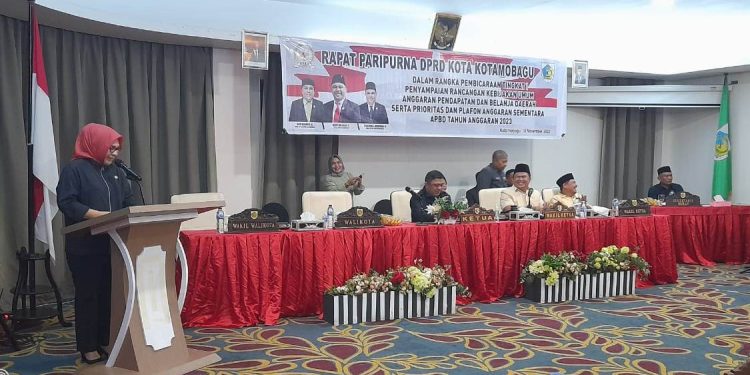 Lakukan Paripurna KUA-PPAS Bersama DPRD, Walikota Sampaikan Proyeksi Pendapatan