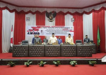 Hadiri Paripurna KUPA dan PPAS Perubahan APBD 2022, Wawali Nayodo Sampaikan Sambutan Walikota