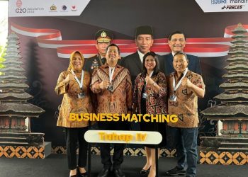 Bersama Kada Lainnya, Walikota Tatong Bara Hadiri Temu Bisnis PDN