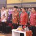 Bersama Wagub dan Kada Lainnya, Bupati Hi Iskandar Kamaru Hadiri Rakornas Dukcapil 2023