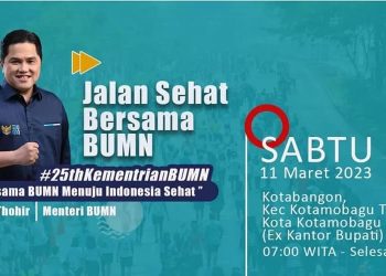Mulai Pagi Besok, Kotamobagu-Boltim Jadi Pusat Kegiatan HUT BUMN ke-25