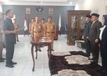 Penyegaran dan Peningkatan Kinerja, Sekkot Lantik Tiga Nama Pejabat Eselon III