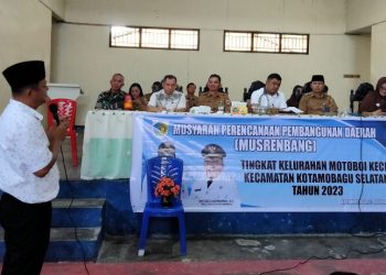 Hadiri Musrenbang Di Motoboi Kecil, Ketua DPRD : Tak Ada Program Yang Di Abaikan