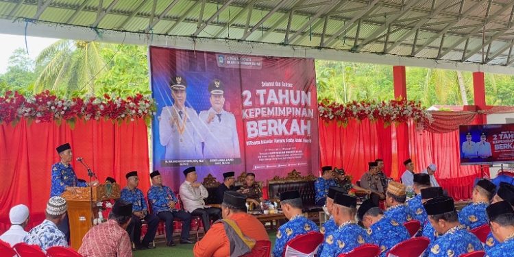 2 Tahun Kepemimpinan Berkah, Ini Penyampaian Bupati dan Wabup Bolsel