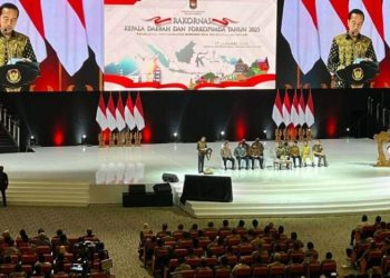 Walikota Tatong Bara Hadiri Rakornas Kepala Daerah dan Forkopimda se Indonesia