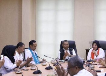 Kunker Tukar Informasi, Walikota Kotamobagu Koordinasikan Program Pembangunan Dengan Hamim Pou