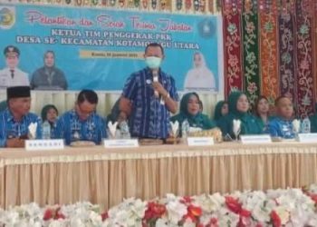 Resmi Dilantik, Berikut Daftar Ketua TP-PKK Desa-Kelurahan di Kotamobagu Utara