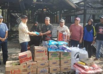 Pemkot Salurkan Bantuan Korban Kebakaran, Rio Tunggali : Terima Kasih Ibu Walikota