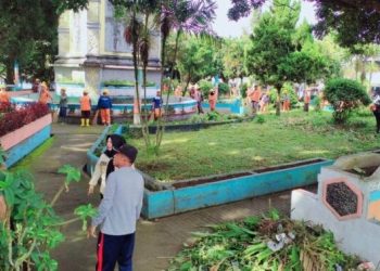 DLH Lakukan Pembersihan dan Penataan Taman Kota, Ini Kata Asisten II Pemkot Kotamobagu