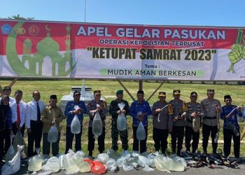 Gelar Apel Pasukan, Polres dan Pemkab Bolsel Komitmen Jaga Stabilitas Masyarakat