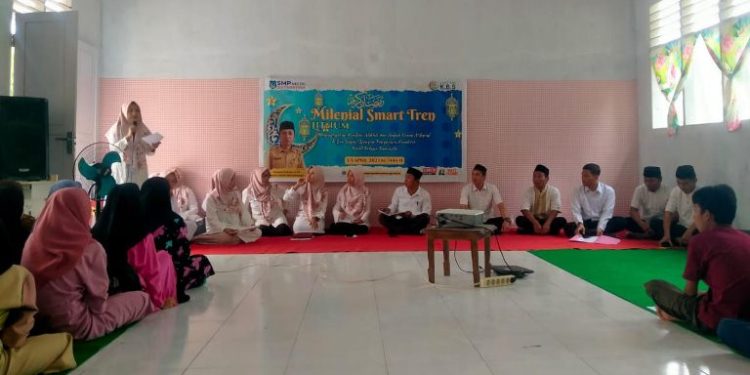 Program Baru di Bulan Ramadhan, SMP Negeri Sinombayuga Gelar Milenial Smart Tren