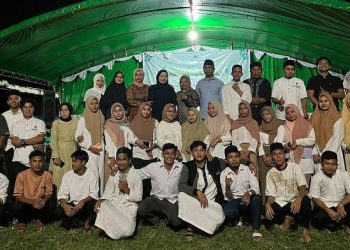 Gandeng Karang Taruna, Paguyuban FKPMIBU Gelar Gema Ramadhan di Desa Tolondadu