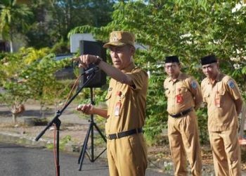 Pimpin Apel Senin, Ini Pesan Bupati Iskandar Kepada ASN Bolsel