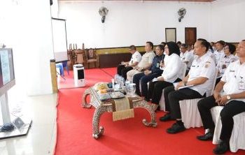 Ikuti Verifikasi Lapangan KLA 2023, Walikota Sambut KemenP3A RI Secara Daring