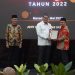 Bersama Bupati, Ketua Dekab Bolsel Hadiri Penyerahan LHP LKPD Tahun 2022