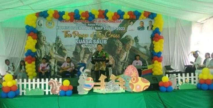 Hadiri Perayaan Paskah Dan Pawai Kendaraan Hias, Wawali Tandaskan Satu Hal Ini