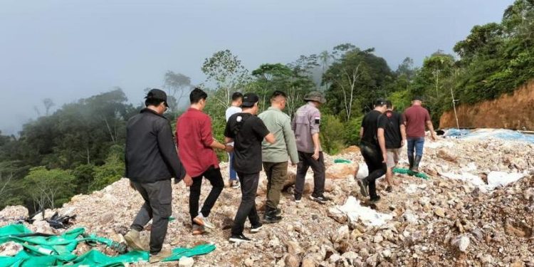 Berikan Dampak Buruk Ke Masyarakat, DPRD Bolsel Tinjau Lokasi PETI Tobayangan
