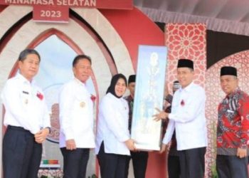 Hadiri Pembukaan STQH Di Amurang, Walikota Harap Juara Umum Di Pertahankan