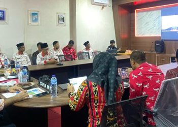 Bupati Iskandar Ikuti Rapat VLH Evaluasi KLA Bersama Kementerian P3A RI
